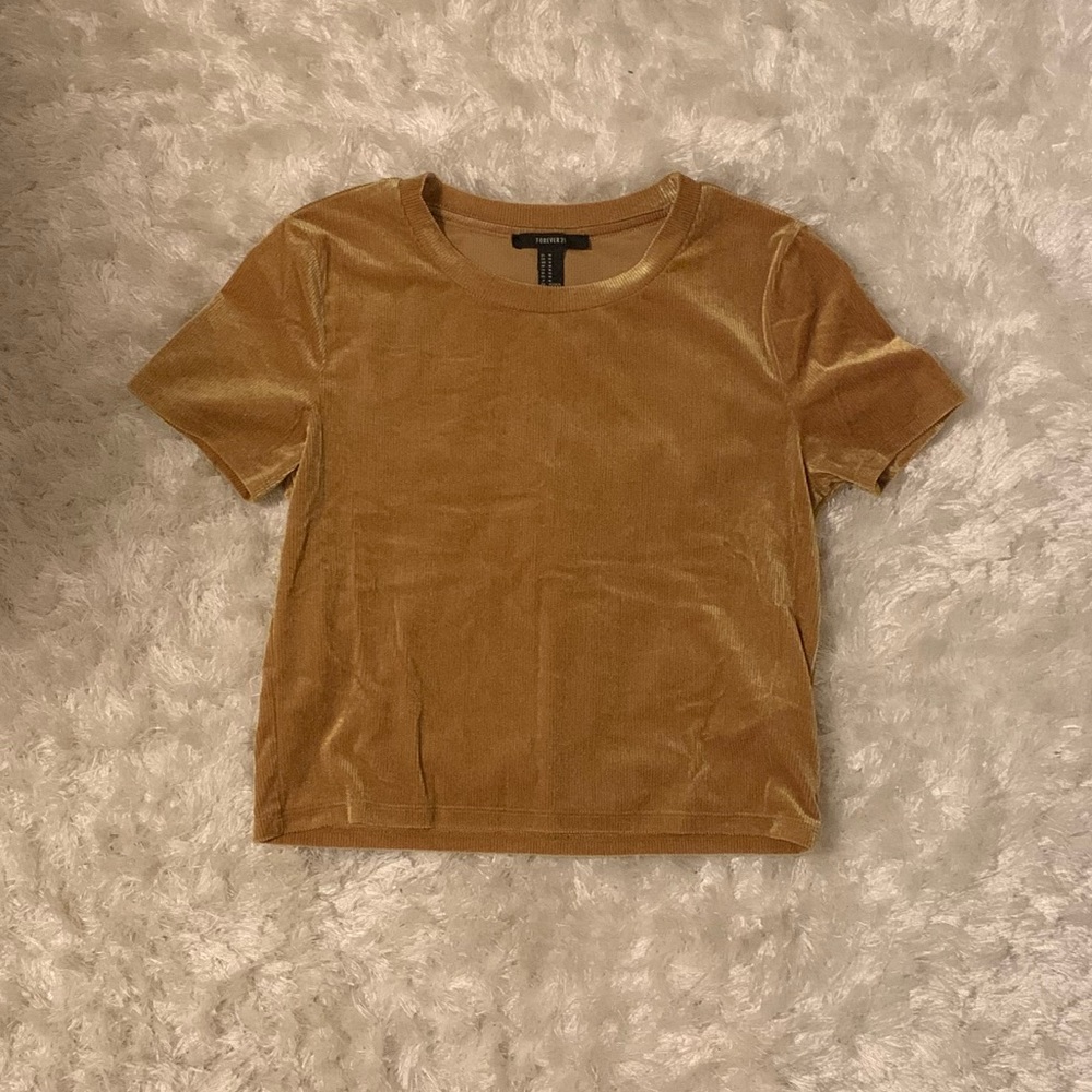 Gold Short-Sleeve Shirt